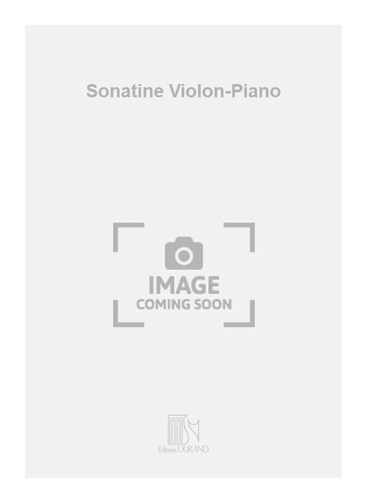 Sonatine Violon-Piano